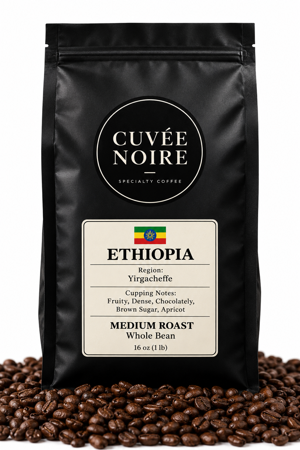 Ethiopia Beans 1lb/16oz